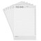 6 Pack To Do List Notepads with 60 Sheets Each, Lined Checklist Planner with Check Boxes (8.5 x 5.5 In)